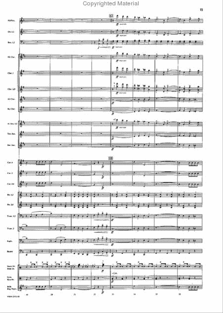 The Thunderer Concert Band scores gallery preview page 8