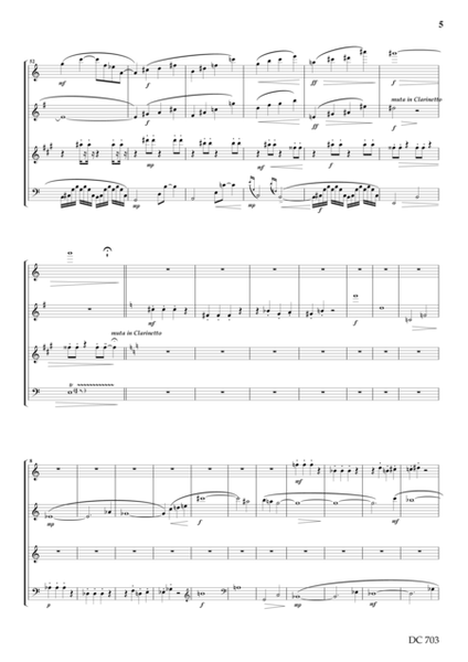 Prelude and Fugue No.2 - for clarinet quartet