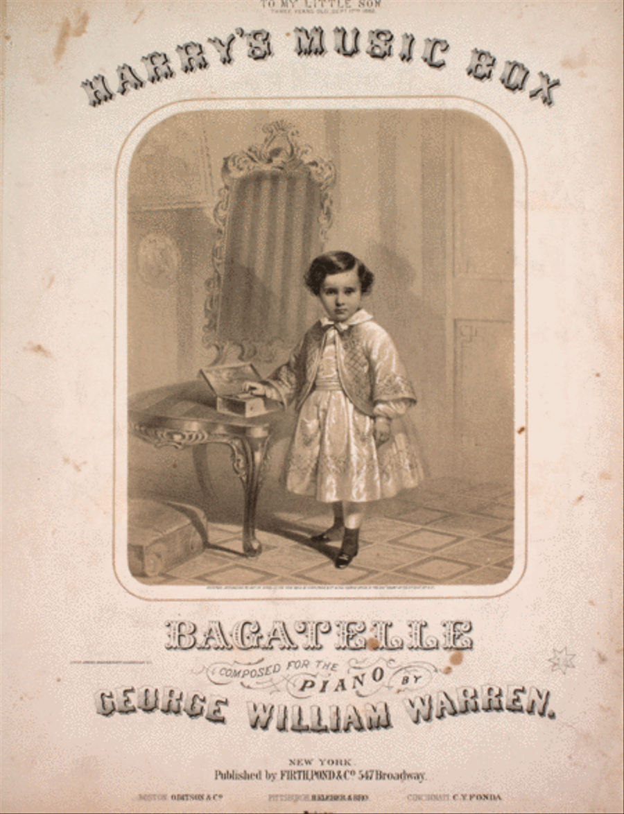 Harry's Music Box. Bagatelle Piano Solo scores gallery preview page 1