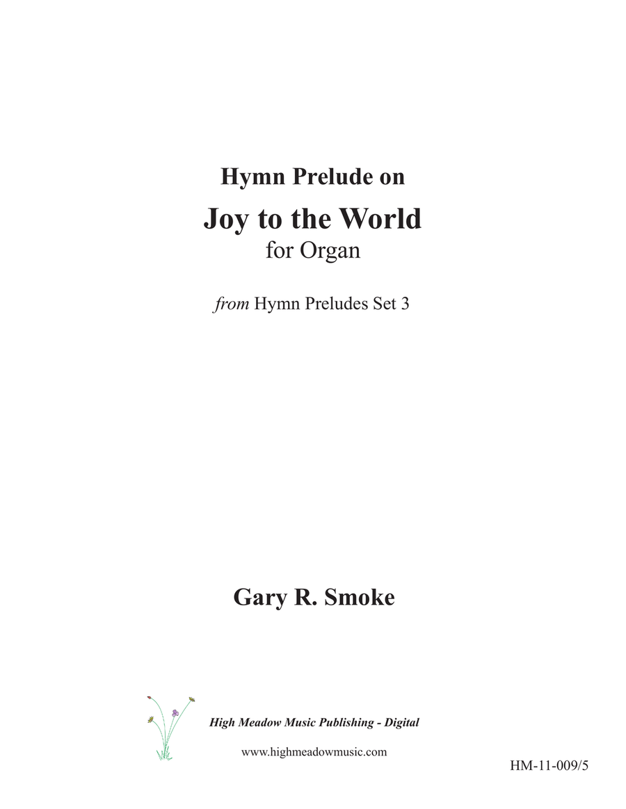 Joy to the World Organ Solo scores gallery preview page 1