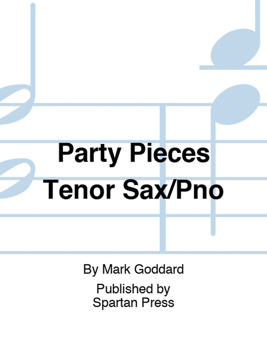 Party Pieces Tenor Sax/Pno