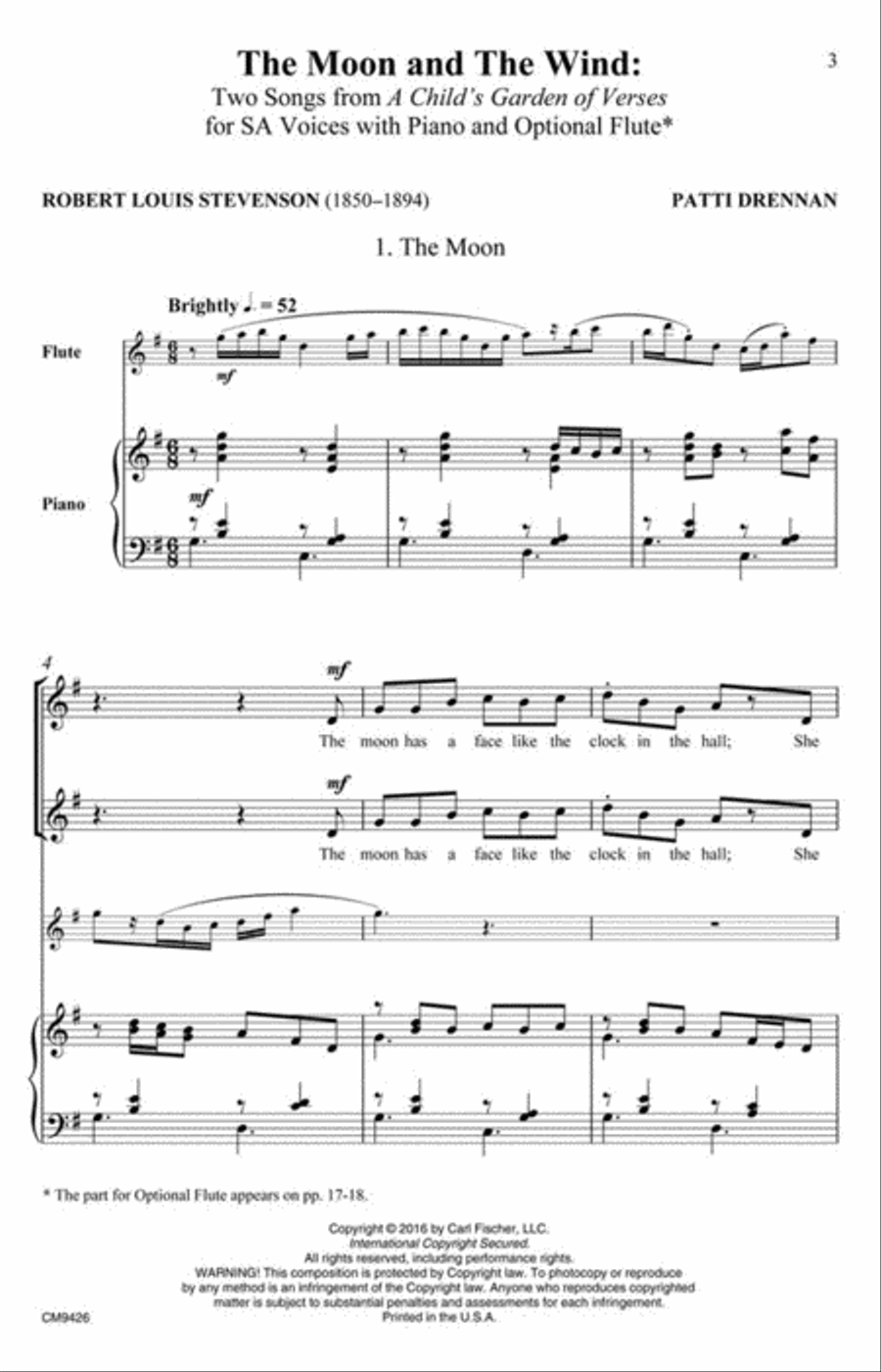 The Moon and The Wind SA scores gallery preview page 2