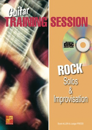 Book cover for Guitar Training Session: Rock Solos & Improvisatio