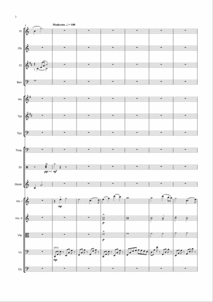 Somewhere Out There Full Orchestra scores gallery preview page 4