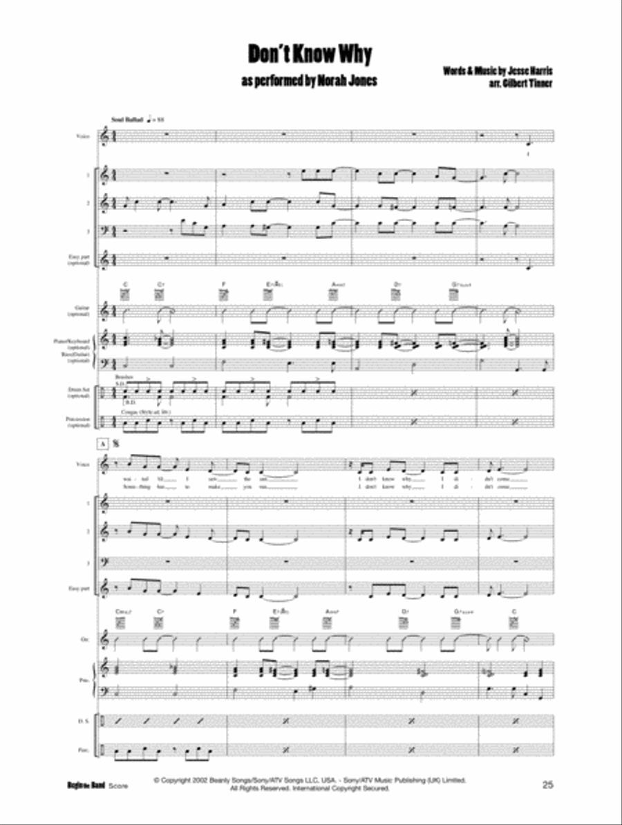 Begin the Band #2 Score scores gallery preview page 8