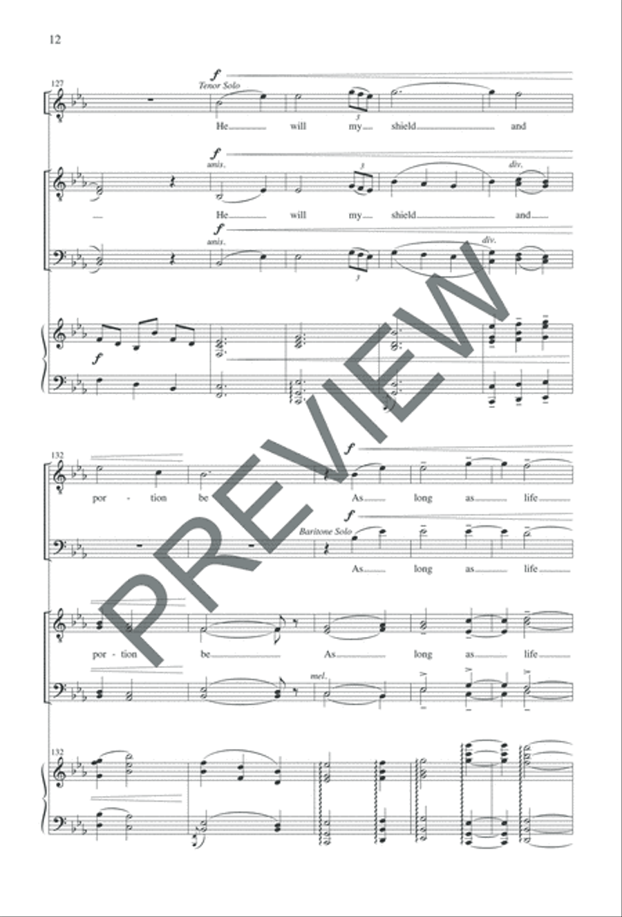 Choral Reflection on Amazing Grace - TTBB edition TTBB scores gallery preview page 12