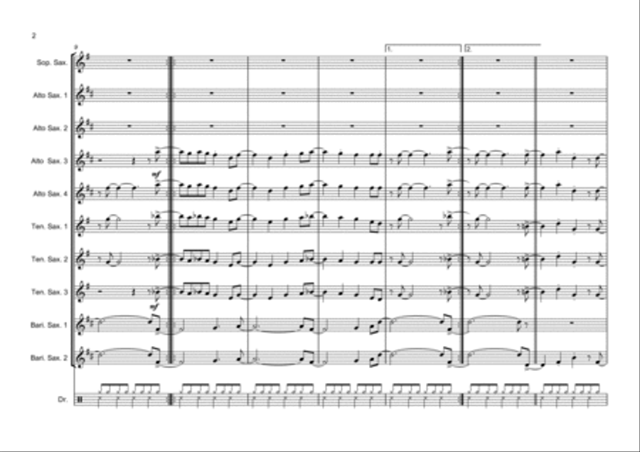 Birdland Woodwind Ensemble scores gallery preview page 4