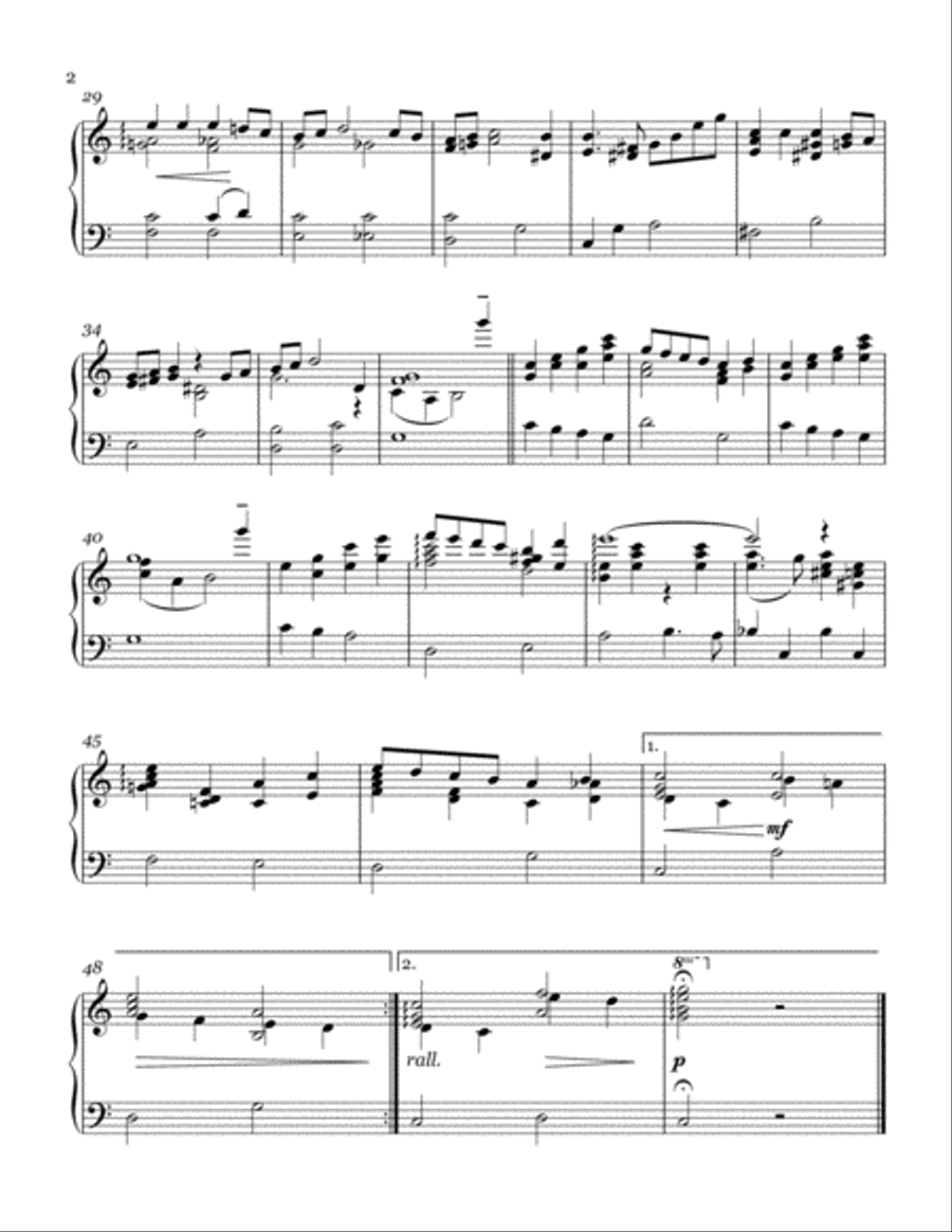Have Yourself A Merry Little Christmas from MEET ME IN ST. LOUIS Glockenspiel scores gallery preview page 2