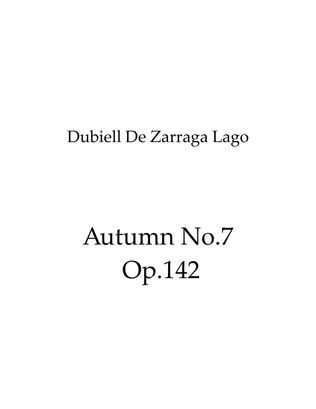 Book cover for Autumn No.1 Op.142