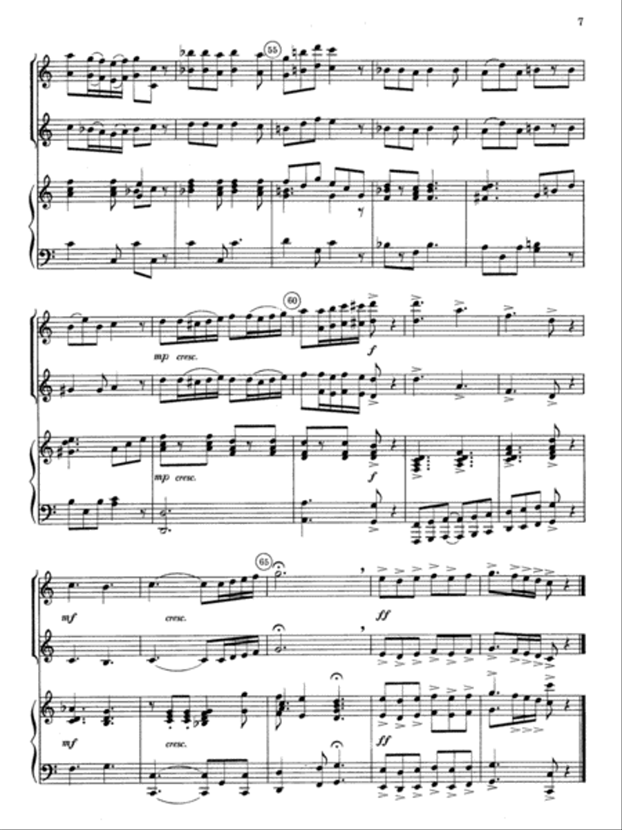 Solos and Duets - for Bb Instruments and Accompaniments (Volume I) Piano Accompaniment scores gallery preview page 6