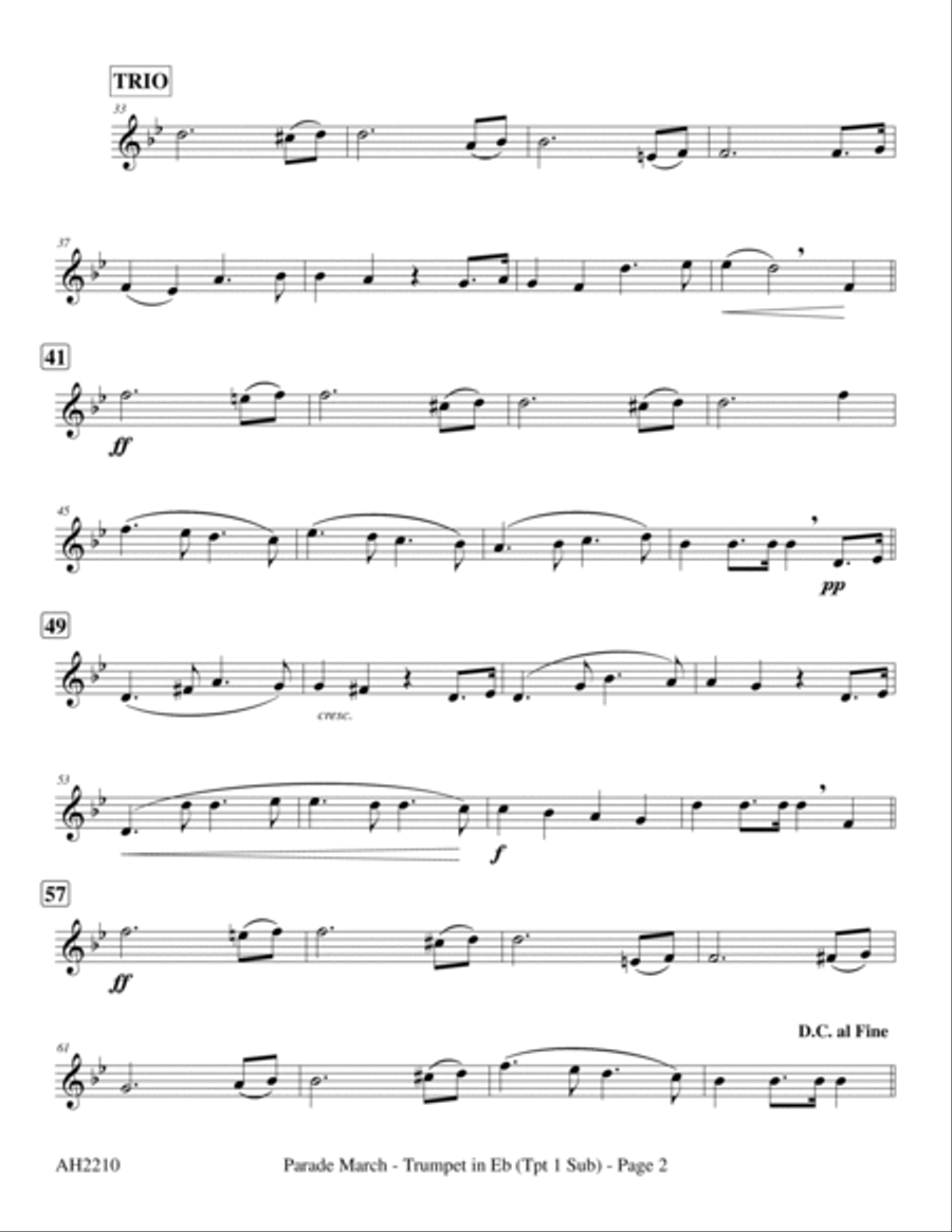 The Port Royal Civil War Series - 3-Pack of Brass Quintets Brass Quintet scores gallery preview page 5