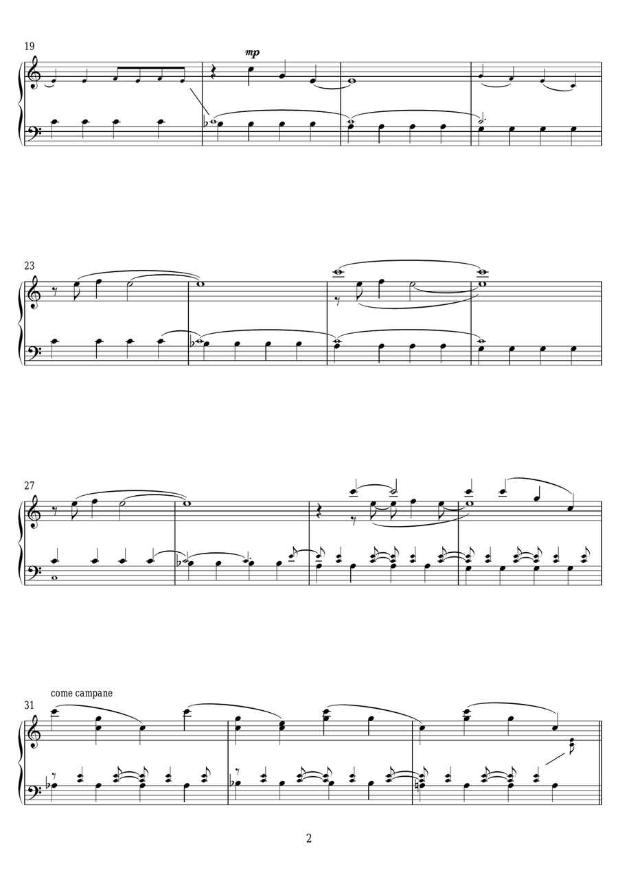 Numbers Numbers Piano Solo scores gallery preview page 2