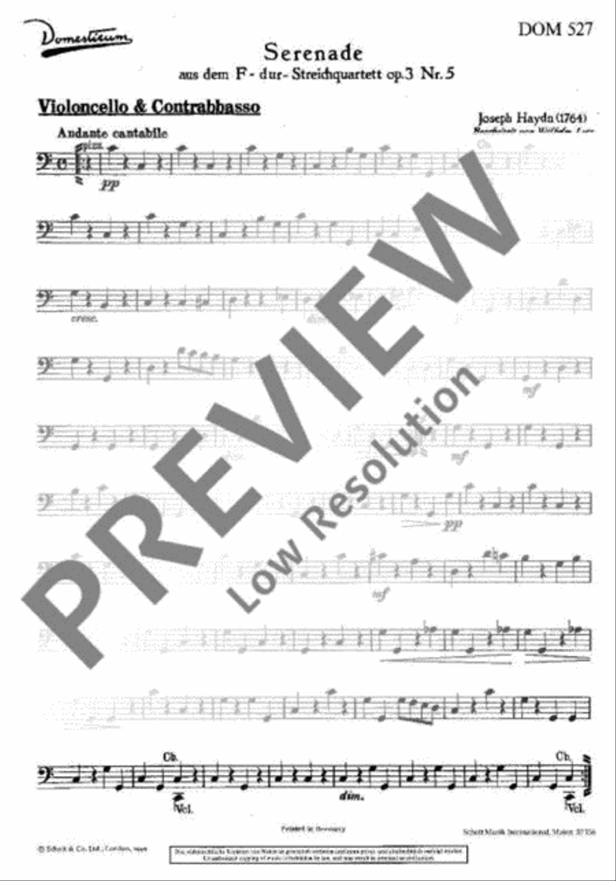 Serenade Oboe scores gallery preview page 2
