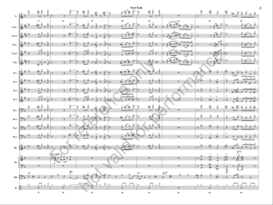 Finley Blues Jazz Ensemble scores gallery preview page 10