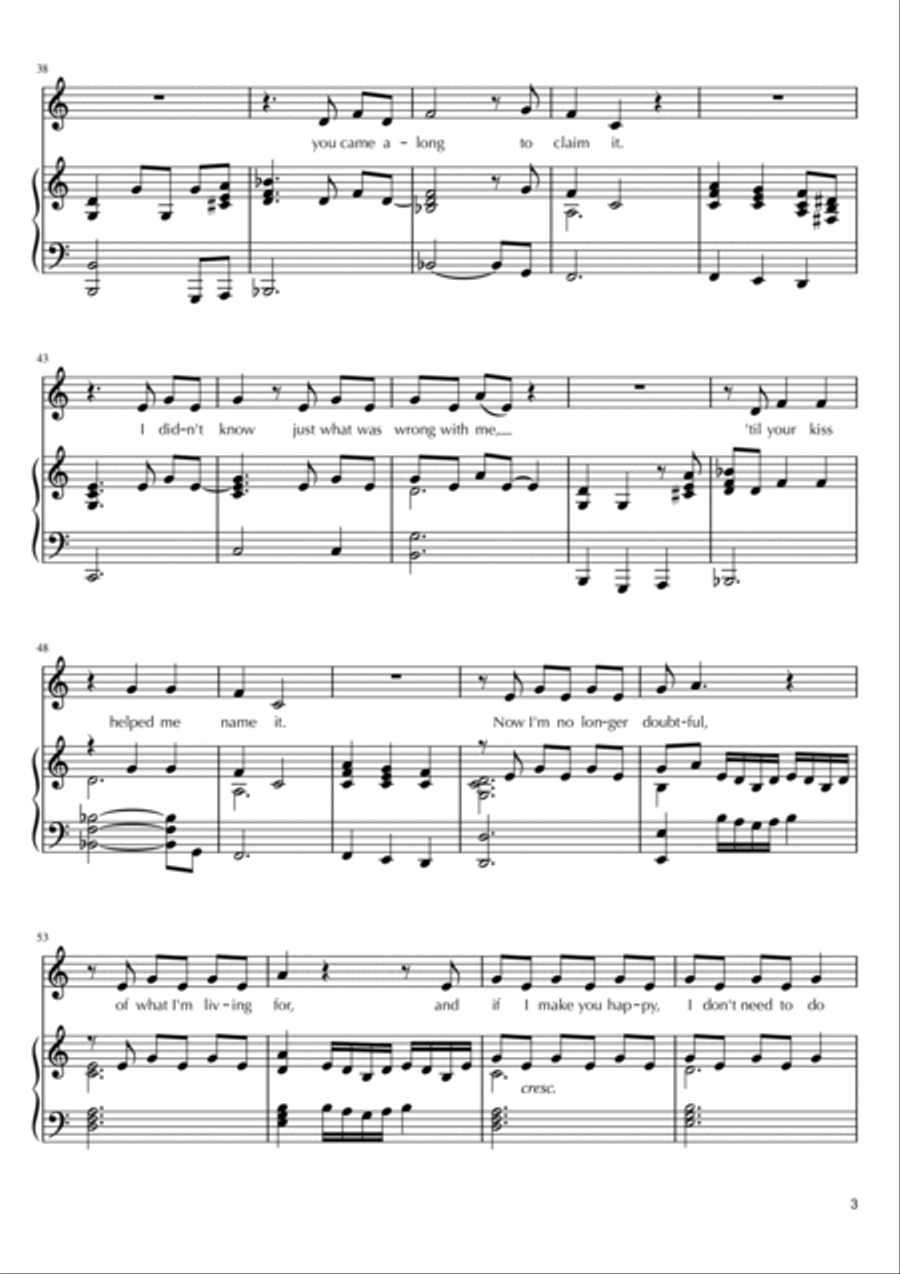 (you Make Me Feel Like) A Natural Woman Voice scores gallery preview page 3