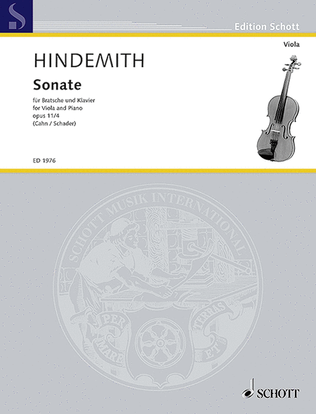 Book cover for Viola Sonata in F