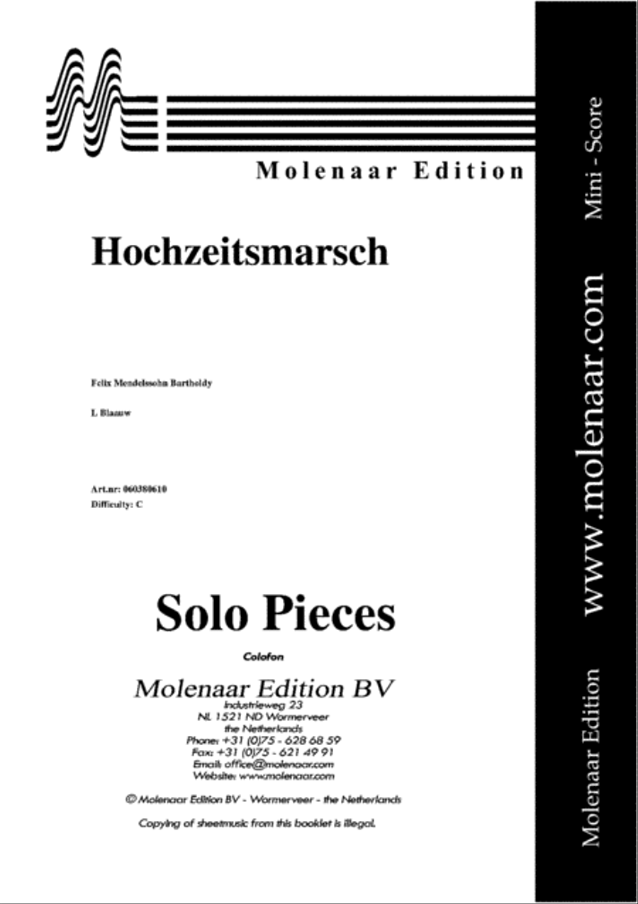 Hochzeitsmars Trumpet Solo scores gallery preview page 2