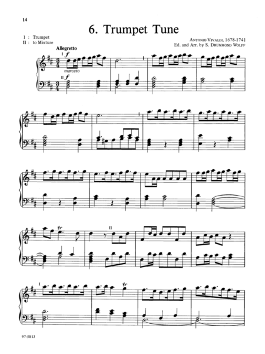 Baroque Music for Manuals, Vol. III Organ scores gallery preview page 7