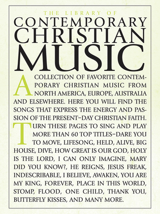 Book cover for The Library of Contemporary Christian Music