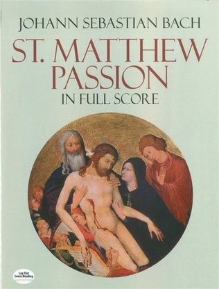 Book cover for Bach - St Matthews Passion Full Score