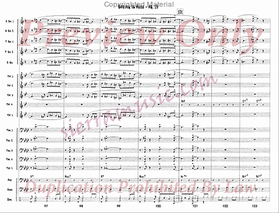 Spring Is Here Spring Is Here Jazz Ensemble scores gallery preview page 14