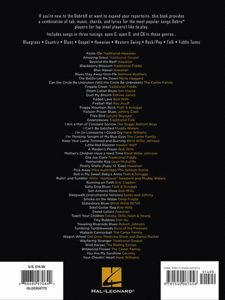 First 50 Songs You Should Play on Dobro® Dobro scores gallery preview page 11