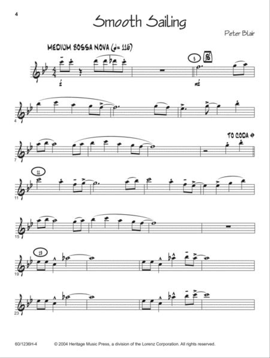 Jazz Basics - Flute Jazz Ensemble scores gallery preview page 4