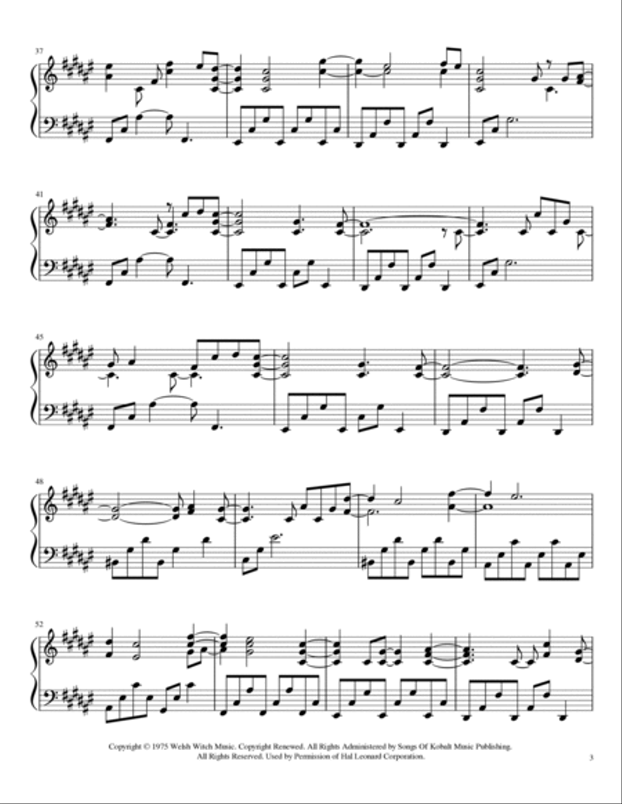 Landslide Piano Solo scores gallery preview page 3