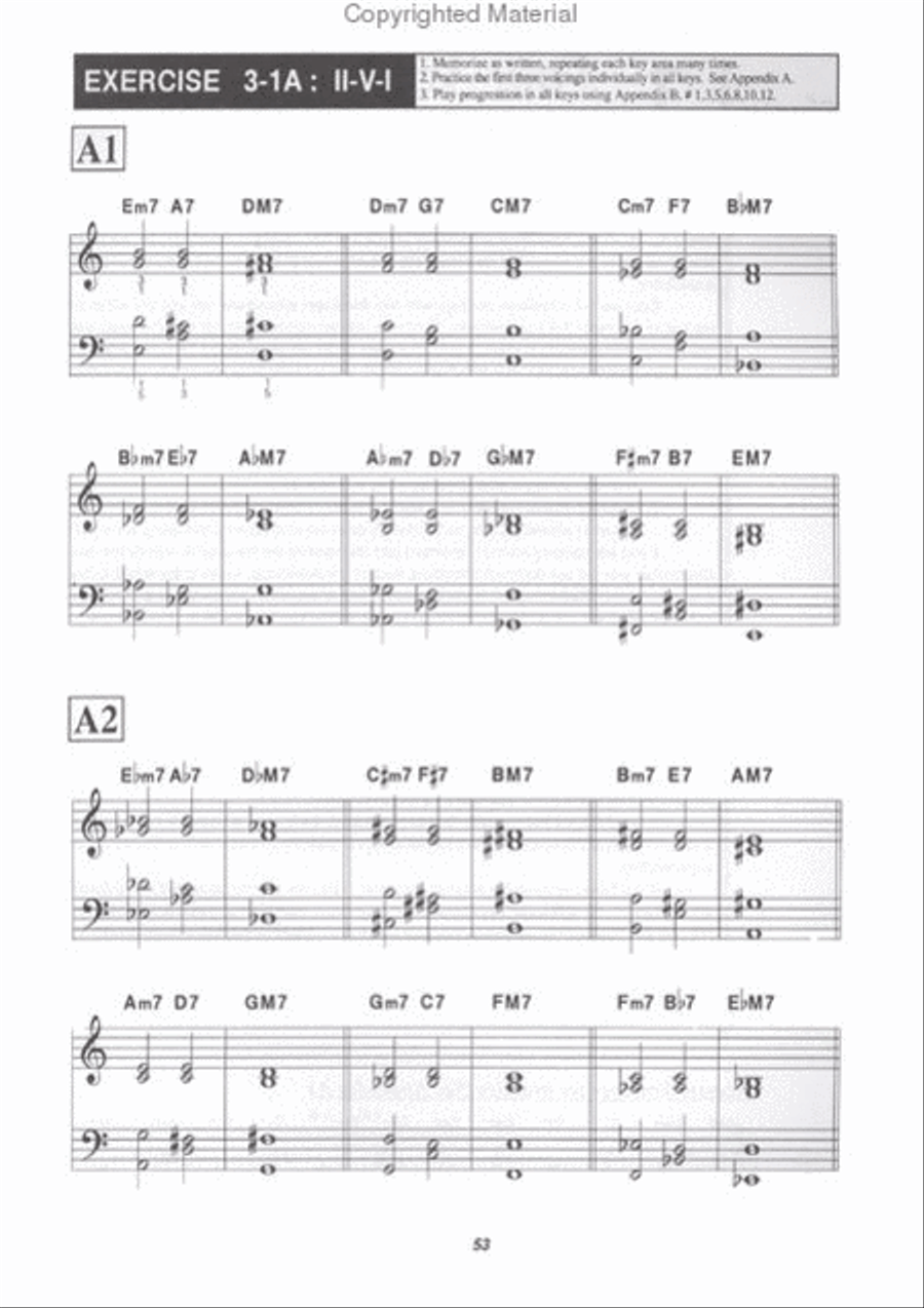 Jazz Keyboard Harmony - Voicing Method For All Musicians