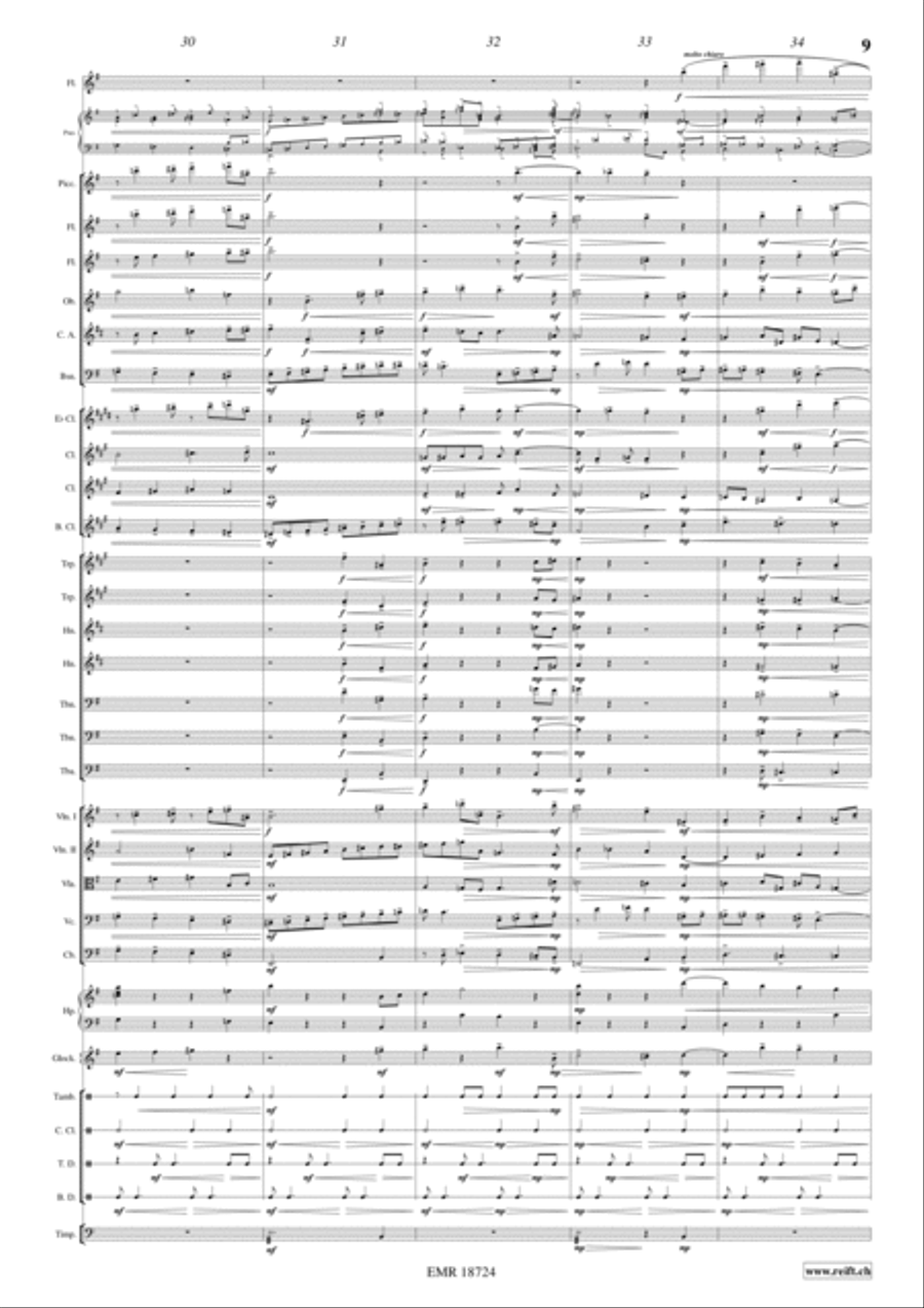 Elegy Elegy Orchestra scores gallery preview page 9