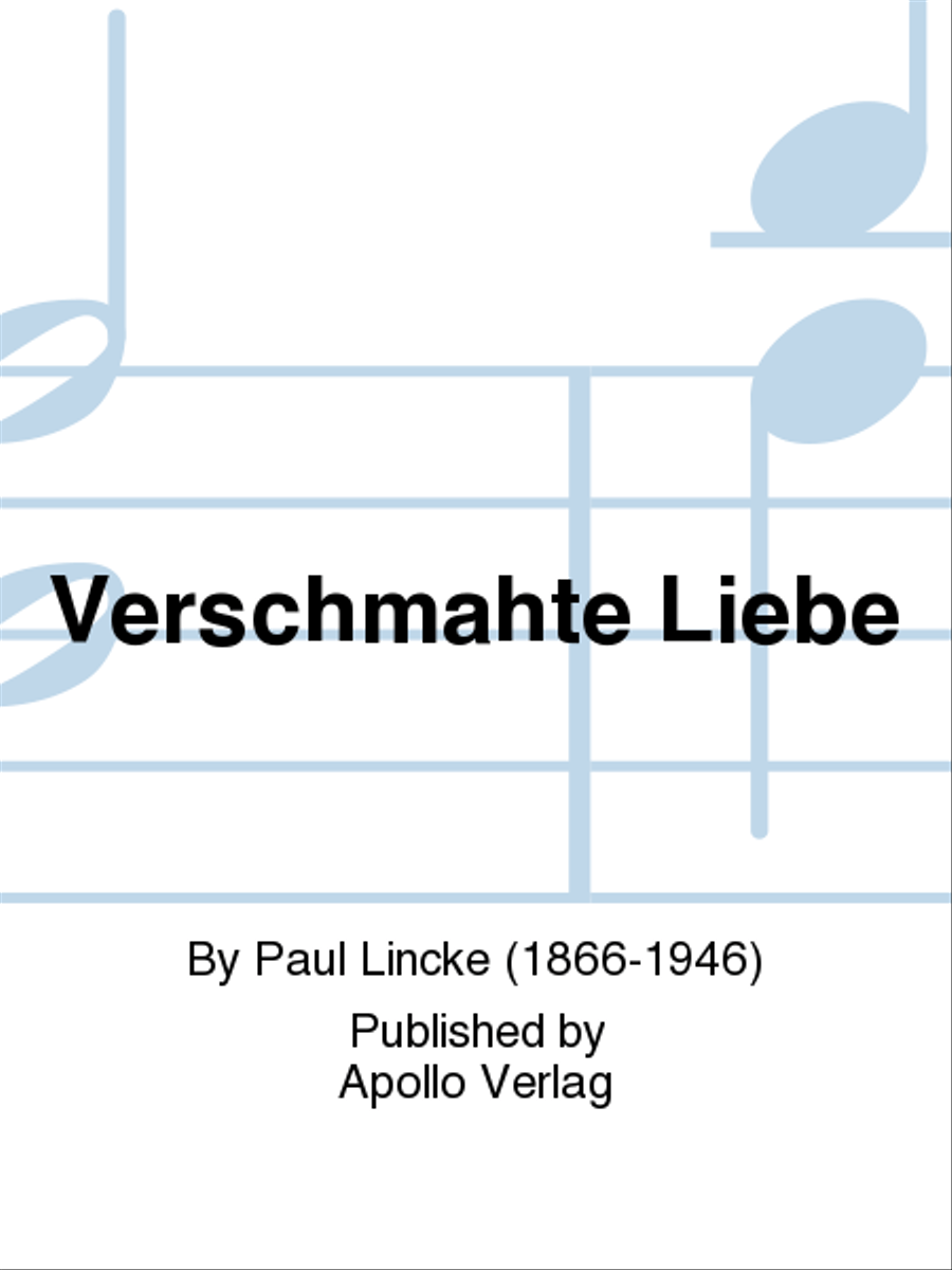 Verschmähte Liebe Orchestra scores gallery preview page 1
