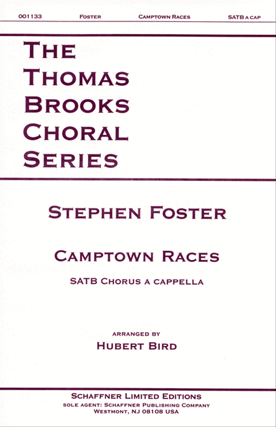 Camptown Races Camptown Races 4-Part scores gallery preview page 1
