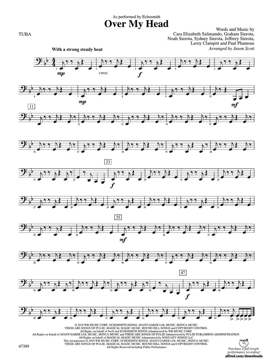 Over My Head: Tuba