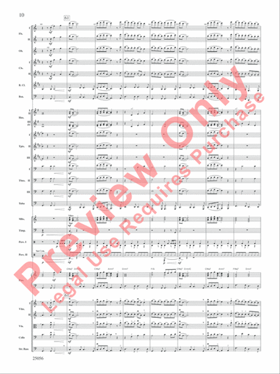 James Bond Medley James Bond Medley Full Orchestra scores gallery preview page 11