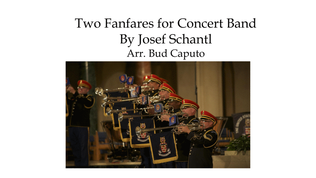 Book cover for Two Fanfares for Concert Band