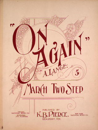 Book cover for On Again. March Two Step