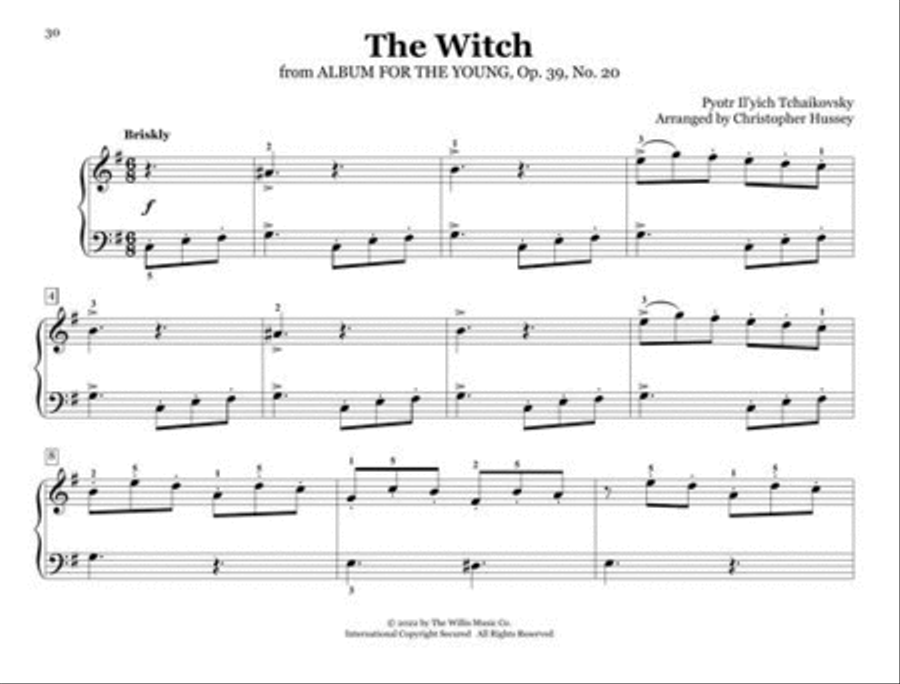 First Halloween Hits First Halloween Hits Easy Piano scores gallery preview page 6