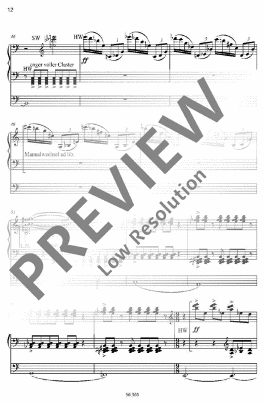 Monumentum 1914 Monumentum 1914 Organ scores gallery preview page 12