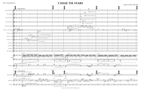 Chase the Stars (2015) - big band feat. trumpet image number null