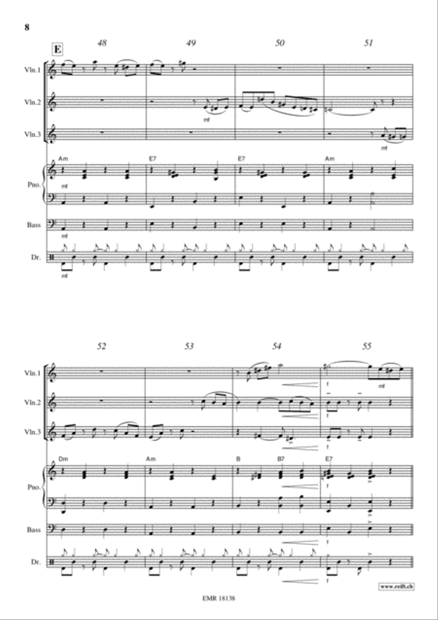Tico Tico Violin scores gallery preview page 8