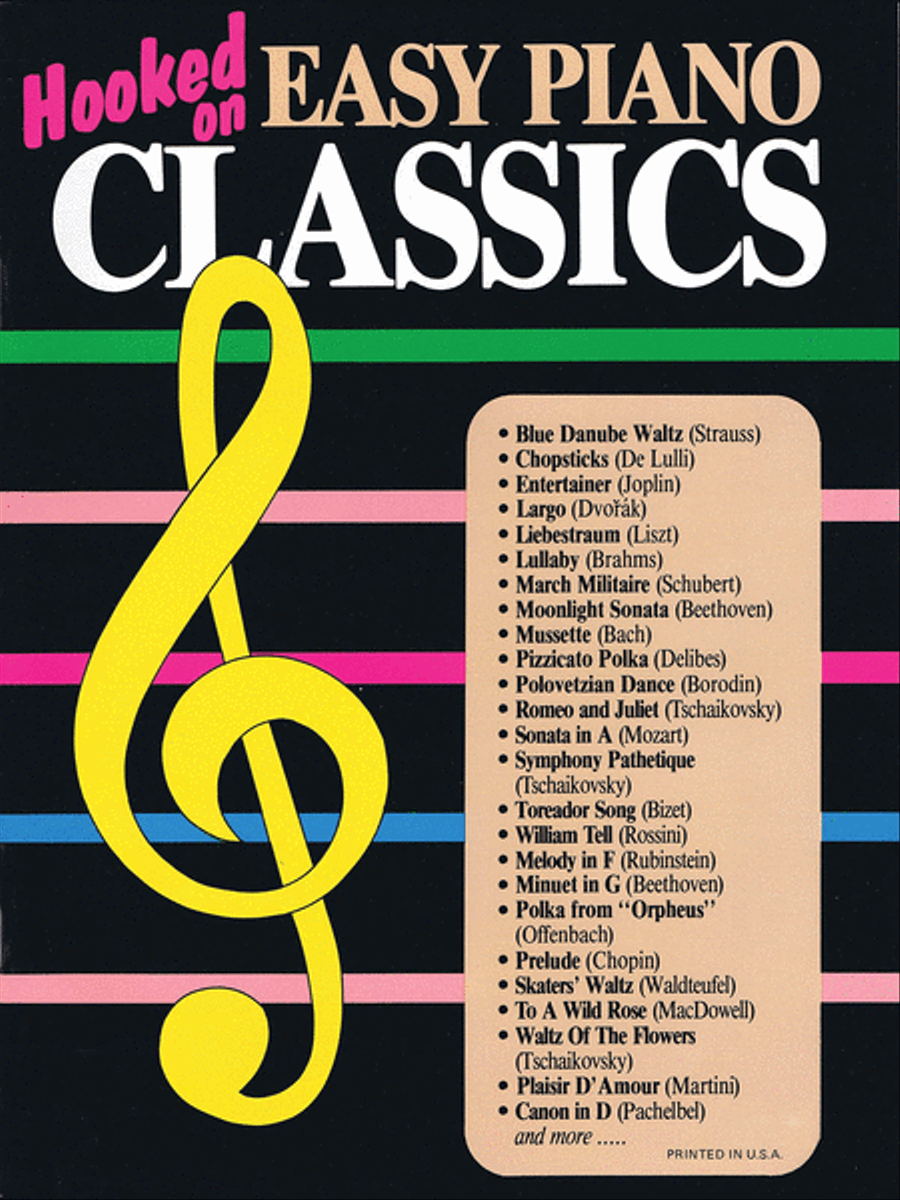Hooked on Easy Piano Classics Easy Piano scores gallery preview page 1