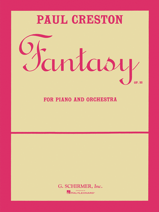 Book cover for Fantasy, Op. 23 (set)
