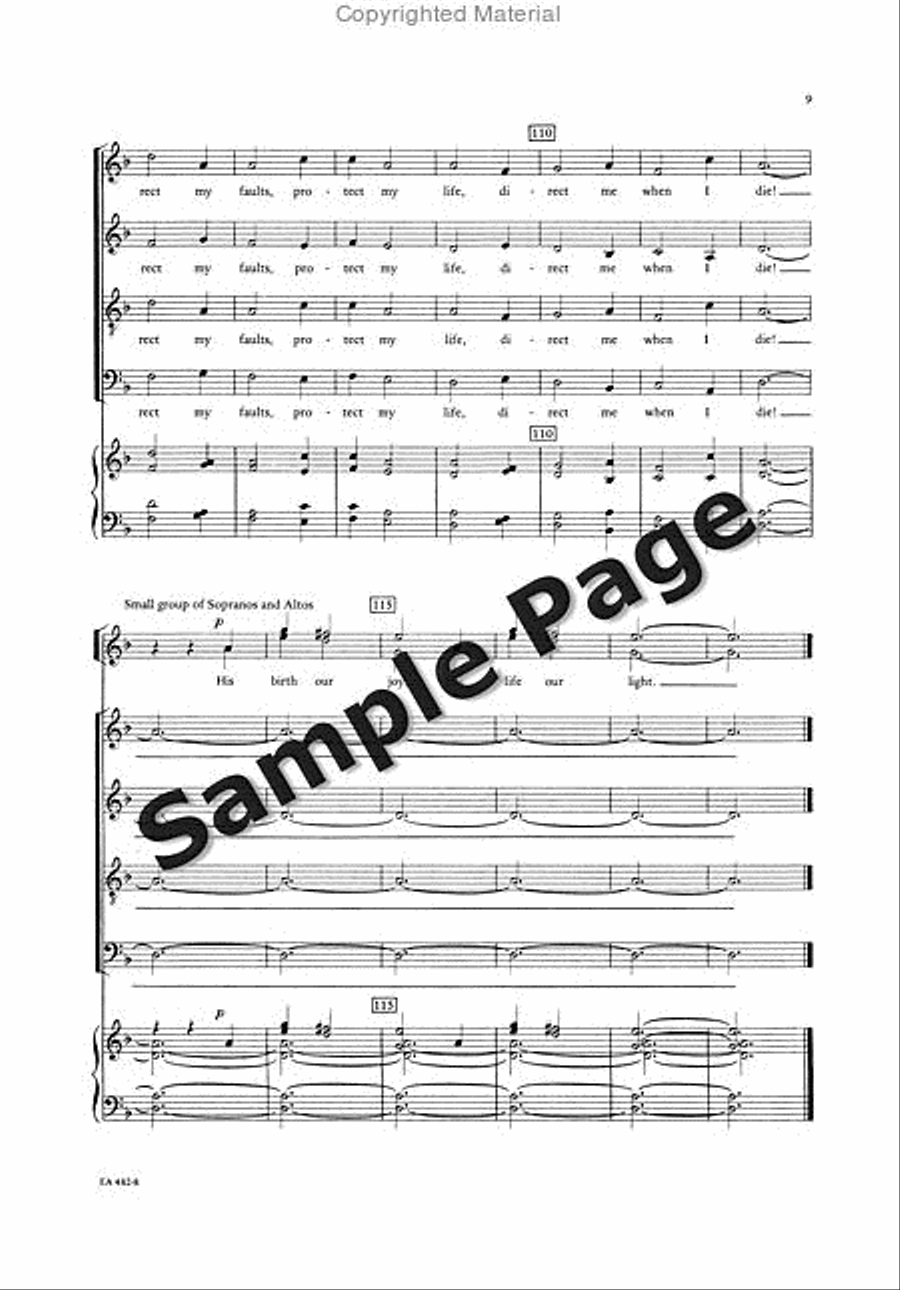 Child My Choice Child My Choice 4-Part scores gallery preview page 10