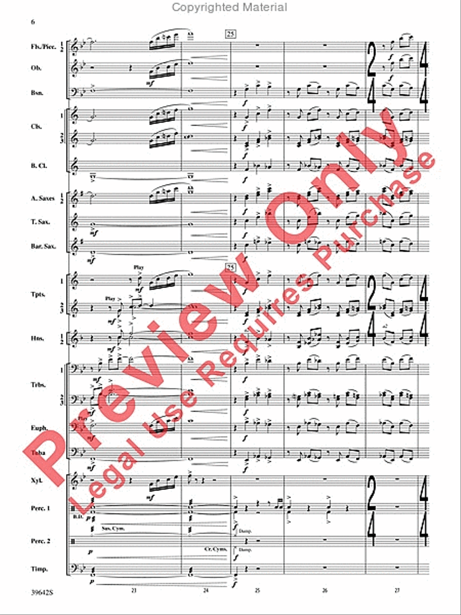 Chroma Concert Band scores gallery preview page 7