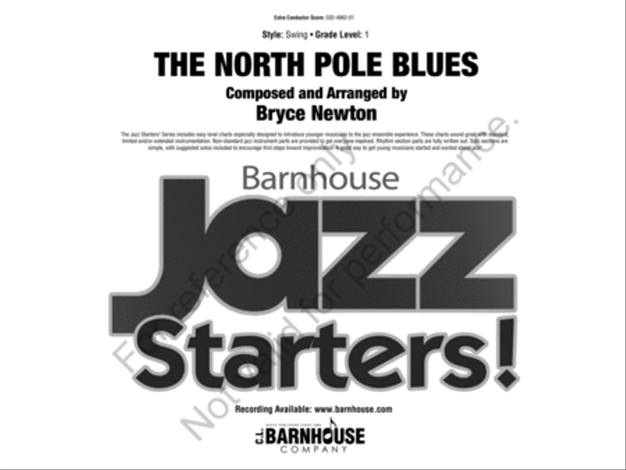 The North Pole Blues Jazz Ensemble scores gallery preview page 2