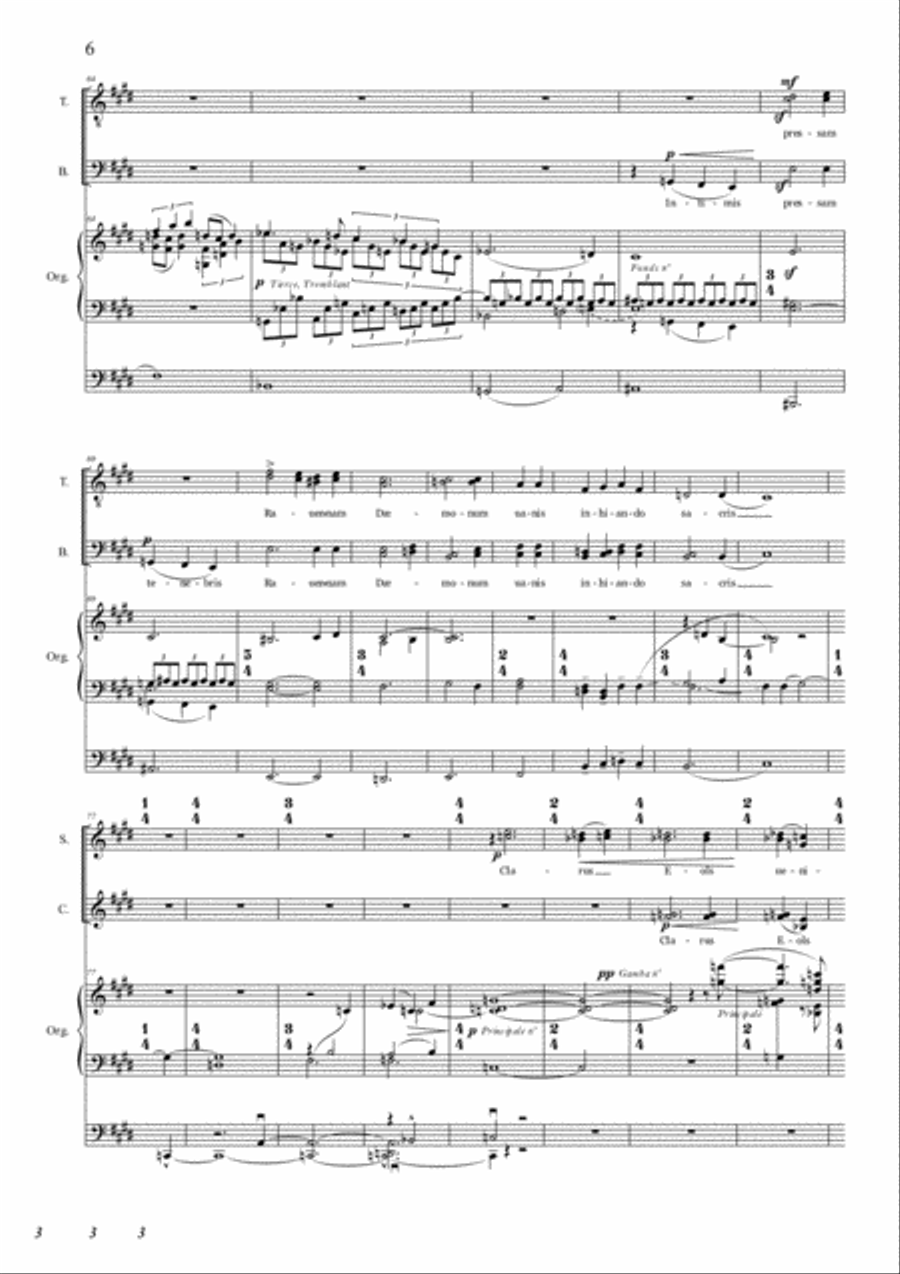 Stefano Maria Torchio: Consul æterni 4-Part scores gallery preview page 6