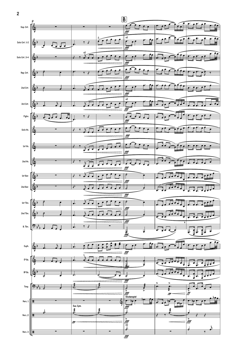 Stoick's Ship Brass Band scores gallery preview page 2