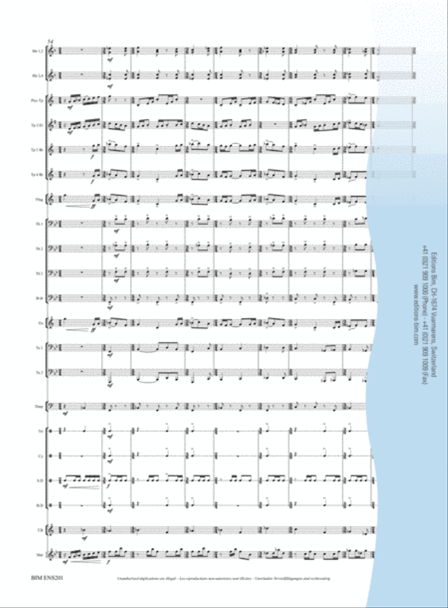 Grand Fanfare Grand Fanfare Brass Ensemble scores gallery preview page 10