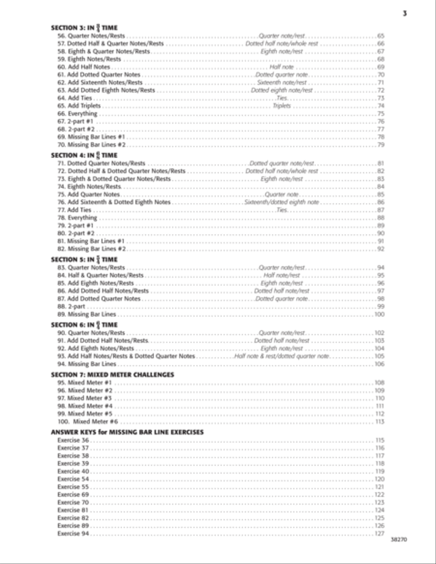 Rhythm Workshop Activity Books scores gallery preview page 4
