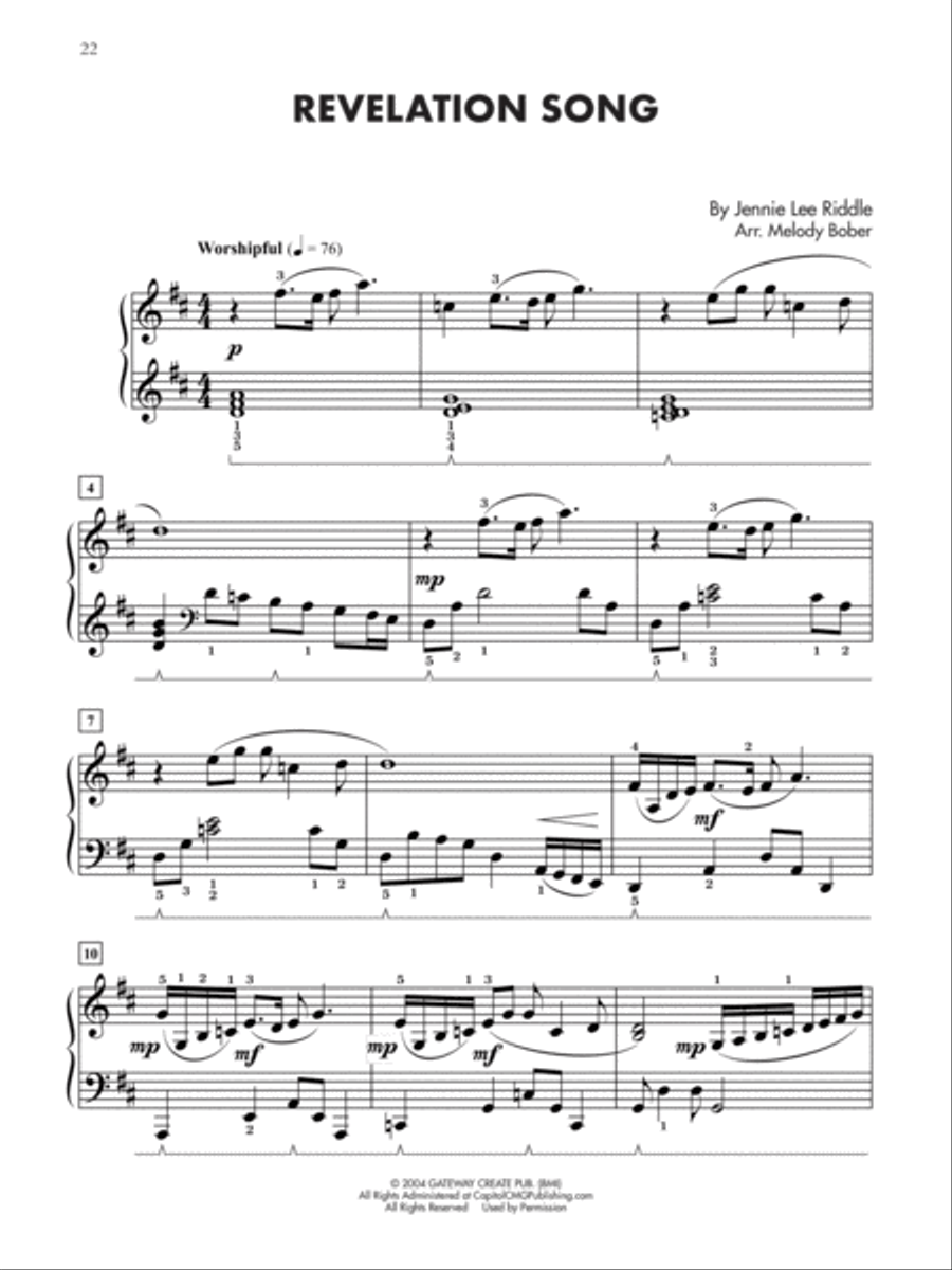 Christian Hits for Teens, Book 2 Piano Solo scores gallery preview page 5